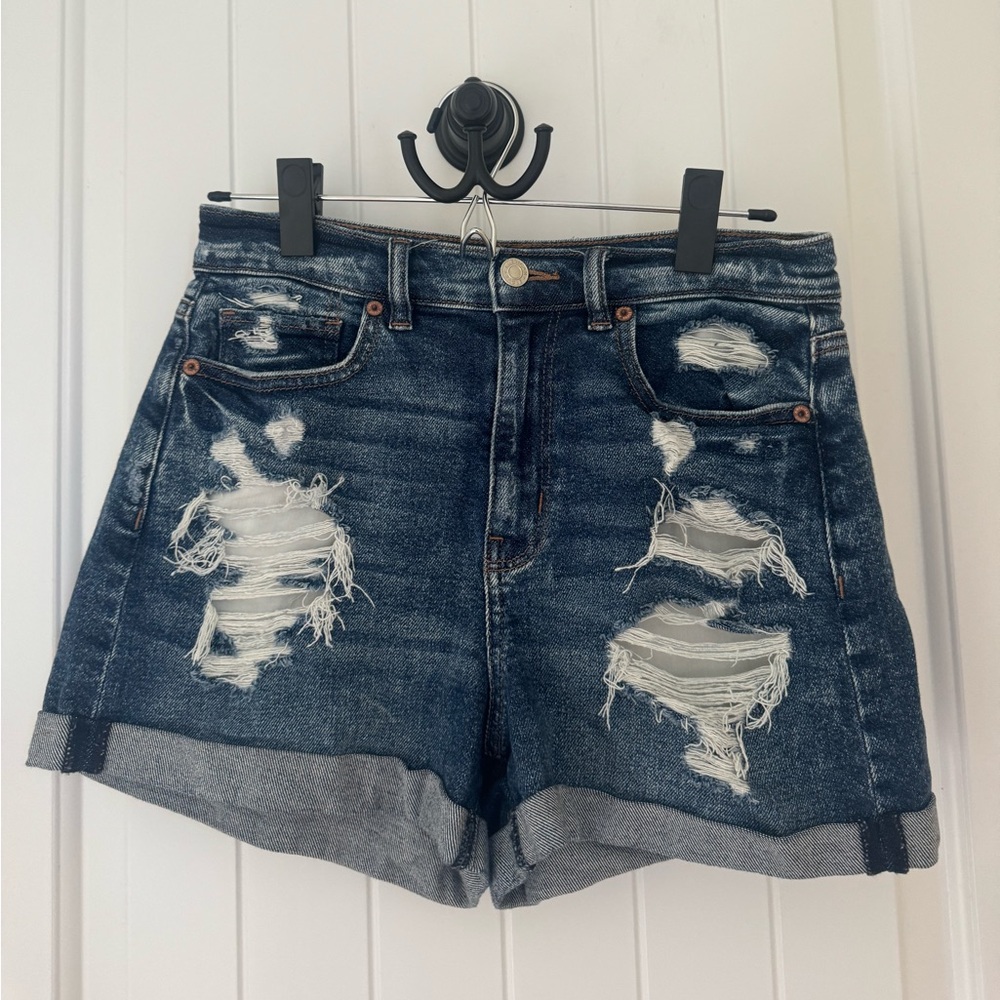 american eagle mom jean shorts
